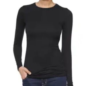 ATM black long sleeve crew xs NWT